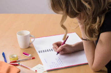 Child writting