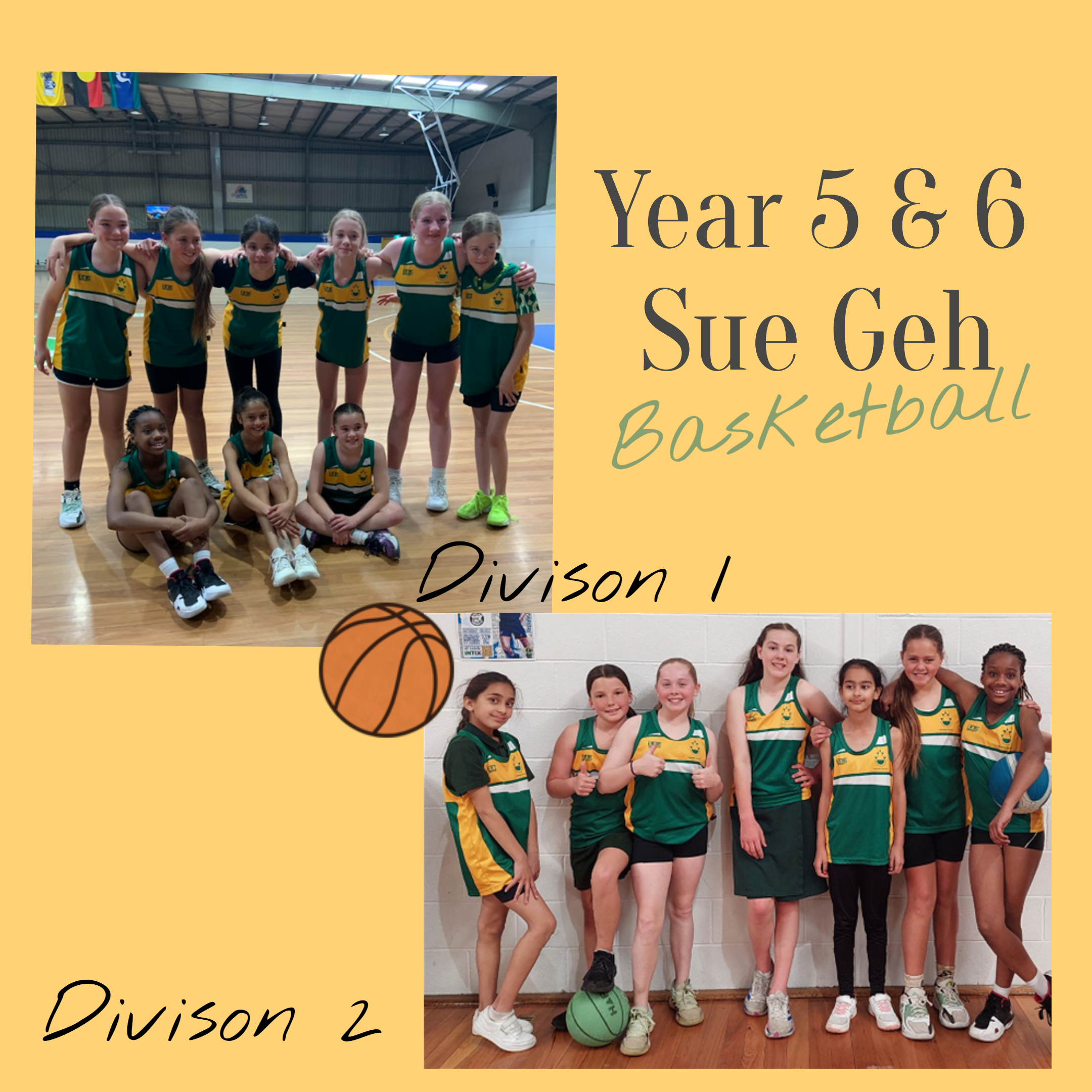 5 & 6 Girls Basketball Sue Geh Cup