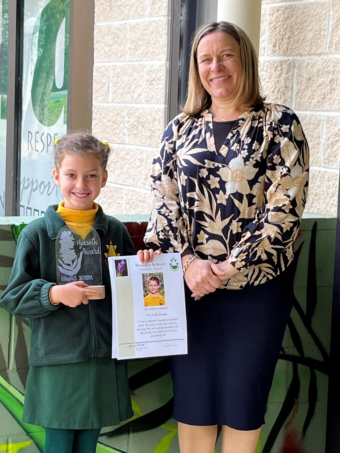 Hyacinth Award Winner