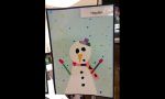 Students’ art work  - snowman